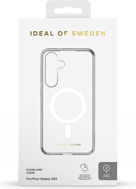 Actual product image iDeal Of Sweden Clear Case Entry Magsafe - Clear (Samsung Galaxy S24)