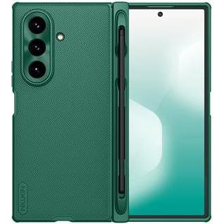 Nillkin Super Frosted FOLD Magnetic Pen Slot Back Cover for Samsung Galaxy Z Fold 7 Dark Green (Samsung Galaxy Z Fold7), Cover smartphone, Verde