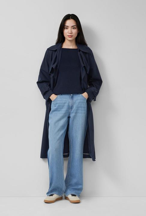 Image du produit s.Oliver Strickpullover Feinstrickpullover mit Rollkanten (44)