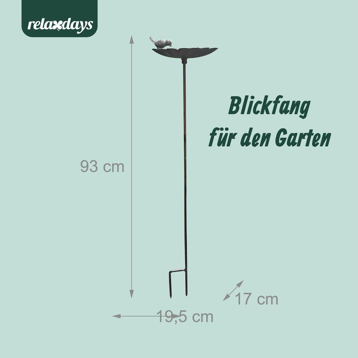 Produktbild Relaxdays Vogeltränke