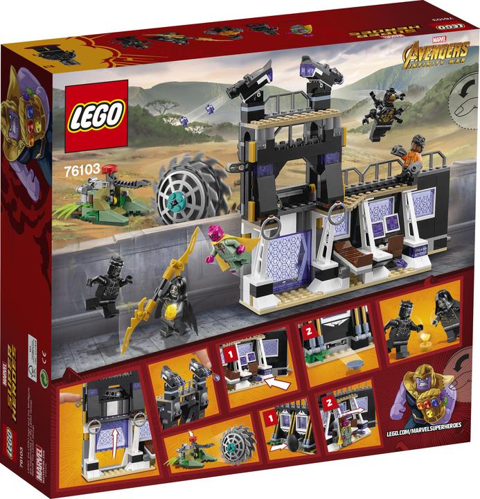 Image du produit LEGO Attaque de Corvus Glaive (76103, LEGO Marvel)