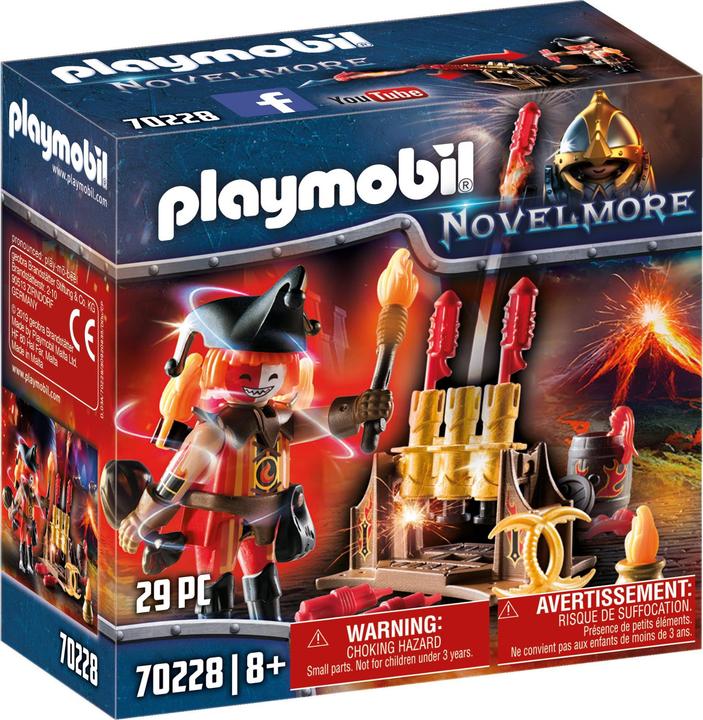 Produktbild Playmobil Feuerwerkskanonen und Feuermeister (70228)