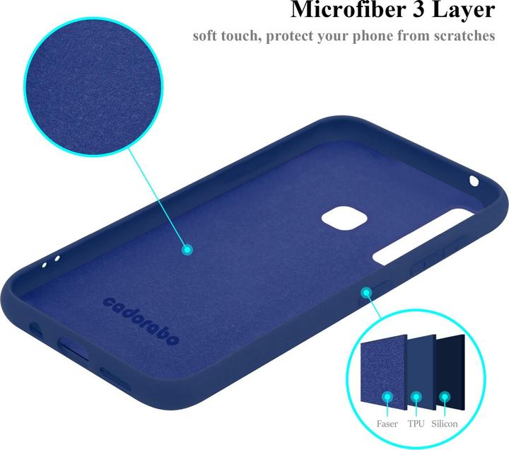 Image du produit Cadorabo Étui en silicone liquide TPU pour Samsung Galaxy A9 2018 (Samsung Galaxy A9 (2018))
