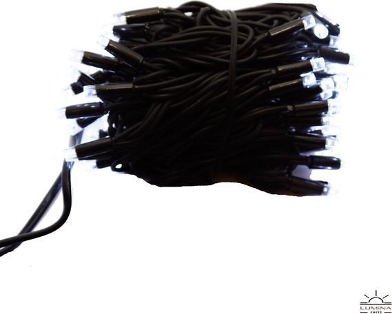 Lumina Swiss LED Girlande Traditionell Kirstall-Weiss 6000K 100LED 10m (10 m)