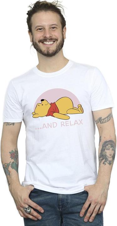Immagine prodotto Disney Winnie The Pooh Relax Maglietta Uomo (M)