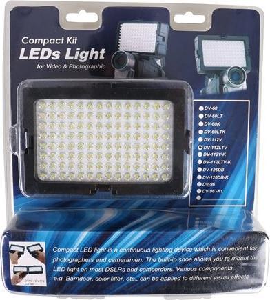 Image du produit Falcon Eyes Lampe LED à intensité variable DV-112LTV sur batterie