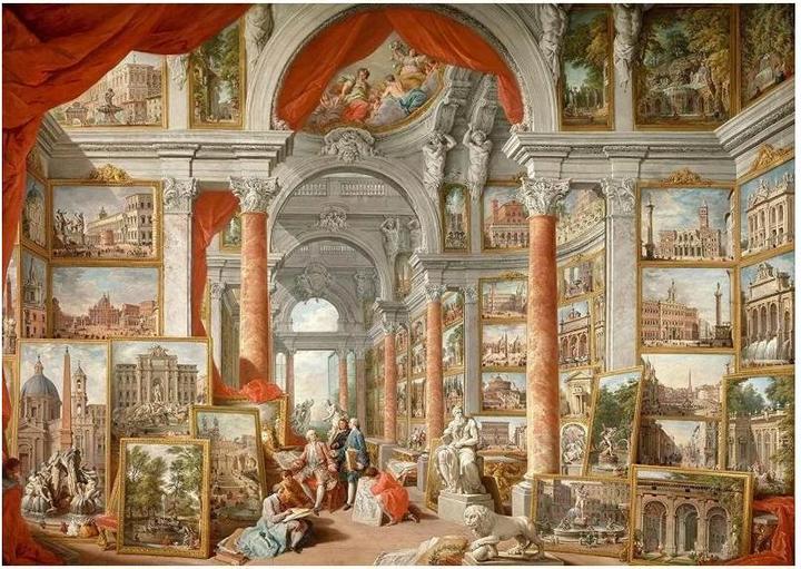 Immagine prodotto Enjoy Puzzle ENJOY-1119 - Paolo Panini: Vedute di Roma moderna, puzzle, 1000 pezzi (1000 pezzi)