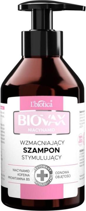 Actual product image L´Biotica L'BIOTICA Biovax Niacinamide Strengthening Shampoo with Niacinamide 200ml (200 ml)