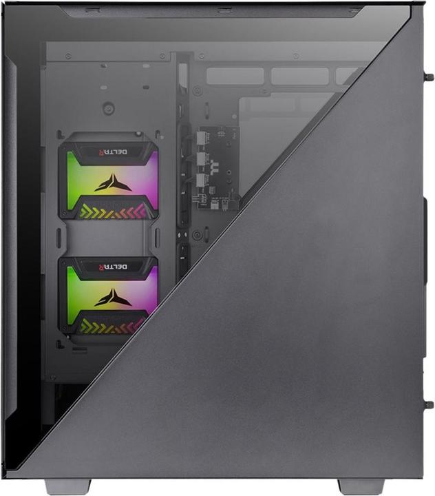 Actual product image Thermaltake Divider 500 TG Air Black (ATX)