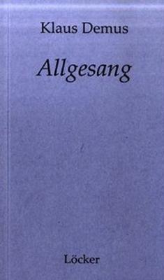 Produktbild Allgesang (Deutsch, Klaus Demus, 2005)