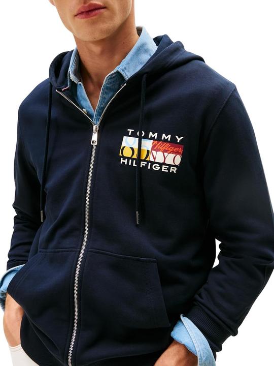 Produktbild Tommy Hilfiger Th Colour Flag Zip Through (XS)