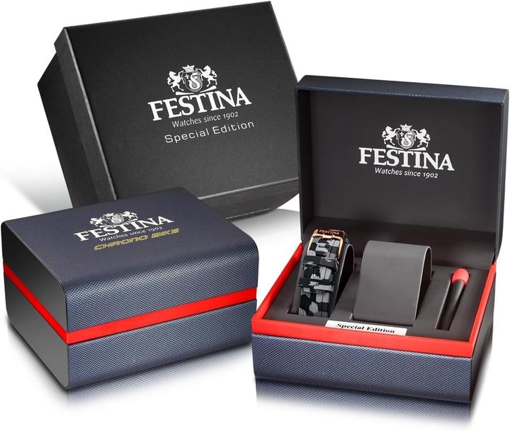 Actual product image Festina Chrono Bike Special Edition (Chronograph, Analogue wristwatch, 47 mm)