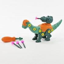 Magni Kögler 90508 - DIY Bau-Set Robo-Dino im Ei, Brachiosaurus Spielfigur, Dinosaurier-Figur mit Katapult