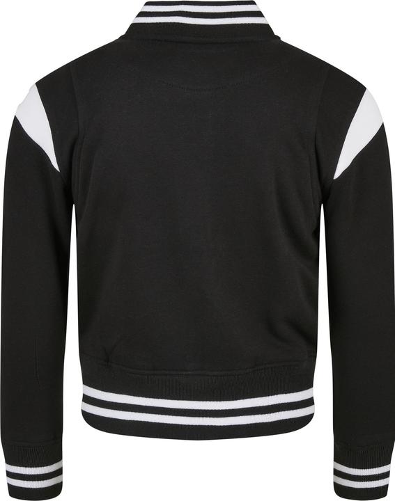 Actual product image Urban Classics Girls Inset College Sweat Jacket (110, 116)