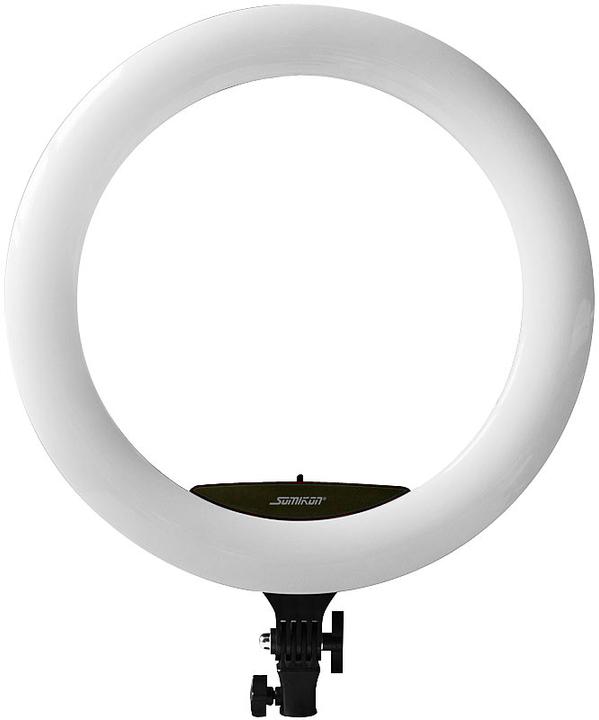 Produktbild Somikon XL-LED-Ringlicht mit Smartphone-Halter (Ringlicht)