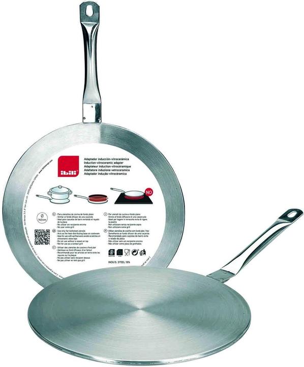 Produktbild Ibili Induktionsplatte (Edelstahl, 24 x 2 cm)