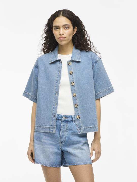 Actual product image Vila VIHIMLA Kurzärmeliges Jeanshemd (42)