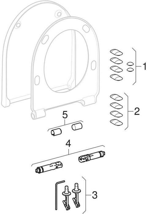Image du produit Geberit 501660011 Siège de WC iCon, fixation par le haut