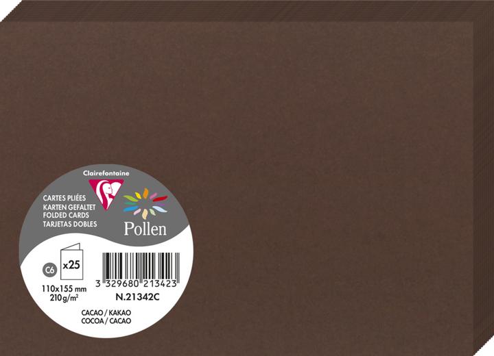 Image du produit Clairefontaine Carte pliée (25 pcs)