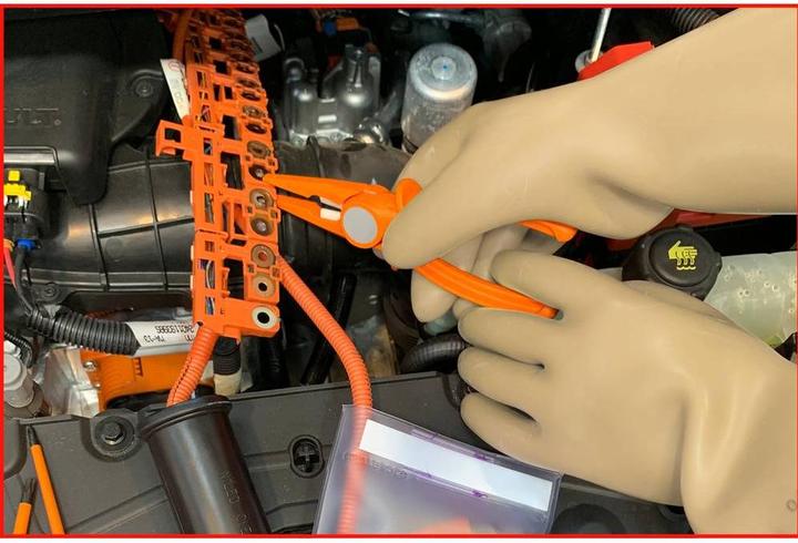 Productafbeelding KS Tools 117.0063 Elektricienshandschoenen maat (handschoenen): 10 1 paar (10)