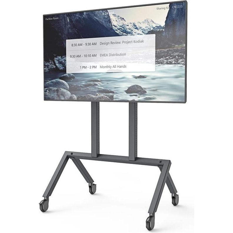 Thumbnail - Heckler AV Cart - Base Configuration (75", 136078 kg), TV Ständer, Schwarz
