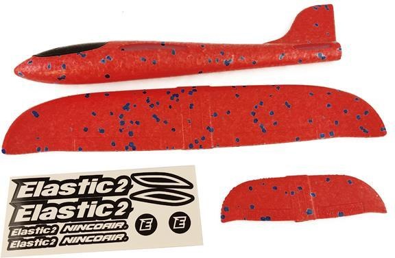 Produktbild Ninco Flugzeug Elastic Segelflugzeug Rot 38 cm
