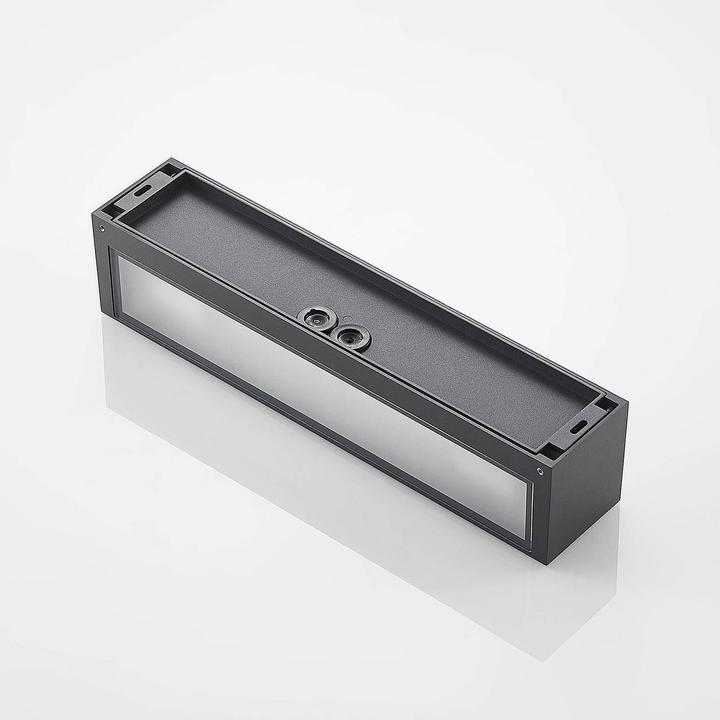 Image du produit Arcchio Applique murale Miraz, E27, aspect bois (E27, IP54)