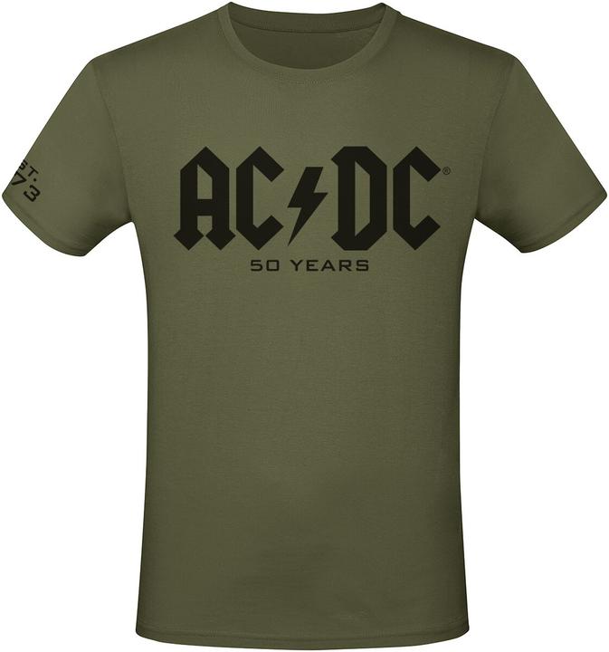 Produktbild AC/DC 50 Years Logo (S)