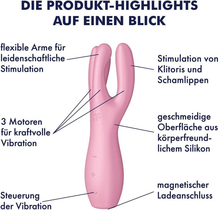 Image du produit Satisfyer Threesome 3 Lay-on Vibrator