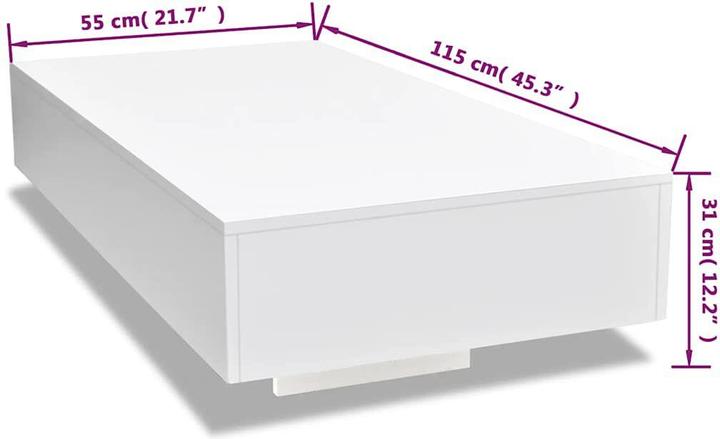 Immagine prodotto vidaXL Bergliot (115 x 55 x 31 cm)