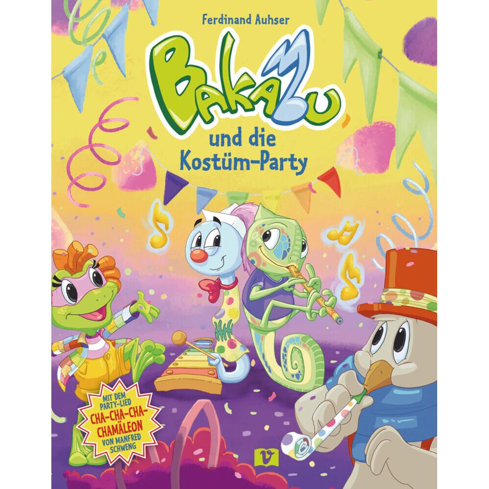 Thumbnail - Bakabu und die Kostüm-Party, Kinderbücher von Ferdinand Auhser