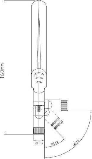 Produktbild Varia Rundstrahlantenne Broadband-Design für UMTS/3G Systeme - Omnidirektional (3G)