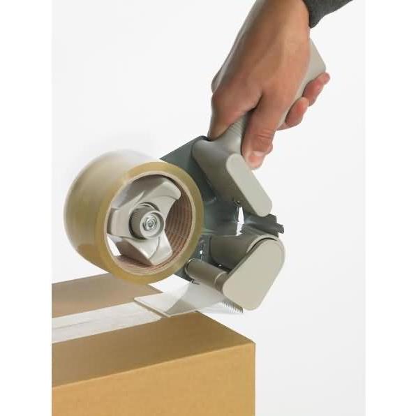 Thumbnail - Alco, Klebebandabroller, Sicherheits-Packetbandabroller Stahl/Kunststoff 5cmx66m grau