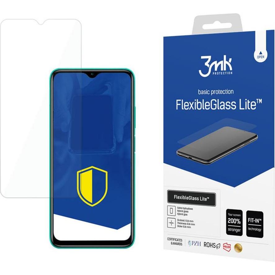 3MK hybrid glass Flexible 2.5D Lite for Xiaomi Redmi 9T (1 Stück, Xiaomi Redmi 9T), Smartphone Schutzfolie