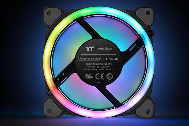 Actual product image Thermaltake The Riing Trio (120 mm, 3 x)