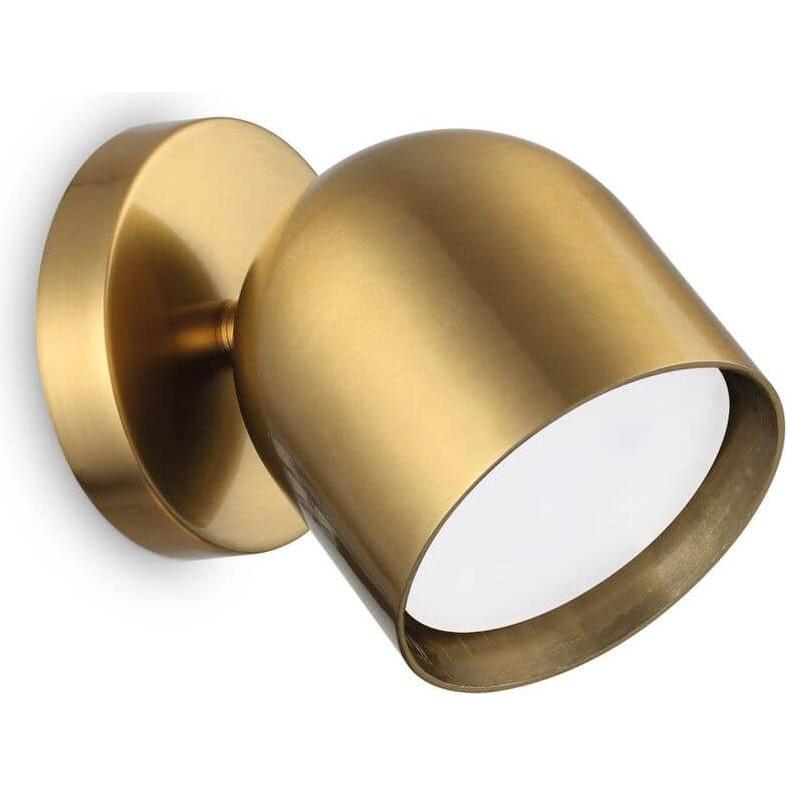 Ideal lux, Wandleuchte + Deckenleuchte, DODO GX53 Wandleuchte dimmbar Messing warmweiss 314129 (910 lm, GX53)
