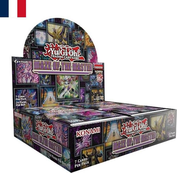 Produktbild Yu-Gi-Oh ! JCC - Display de Pack de Booster Le Labyrinthe du Maître (24 Boosters) (Französisch, Booster Pack)