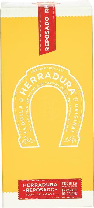 Actual product image Herradura Tequila Reposado pure agave (1 x 70 cl)