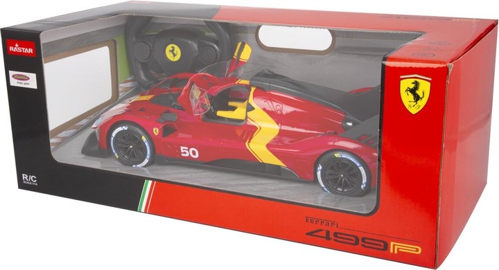 Produktbild Jamara Ferrari 499P 1:14 rot 2,4GHz Tür manuell