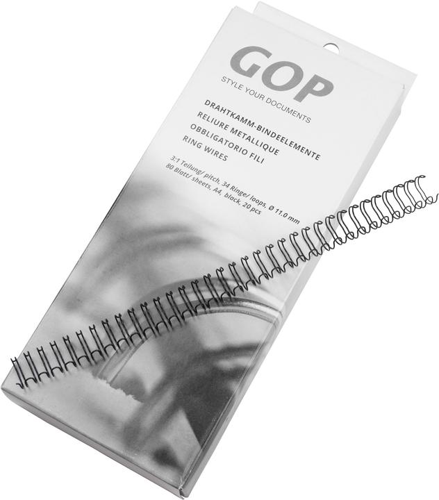 Produktbild GOP Drahtkammbindeelemente