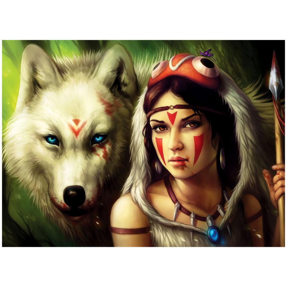Thumbnail - Anatolian 3600 puzzle 500 pcs. Huntress Princess by JoJoesart (500 Teile)