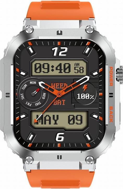 Produktbild Gravity SMARTWATCH MĘSKI GT6-4 - WYKONYWANIE POŁĄCZEŃ, MONITOR SNU (sg020d)