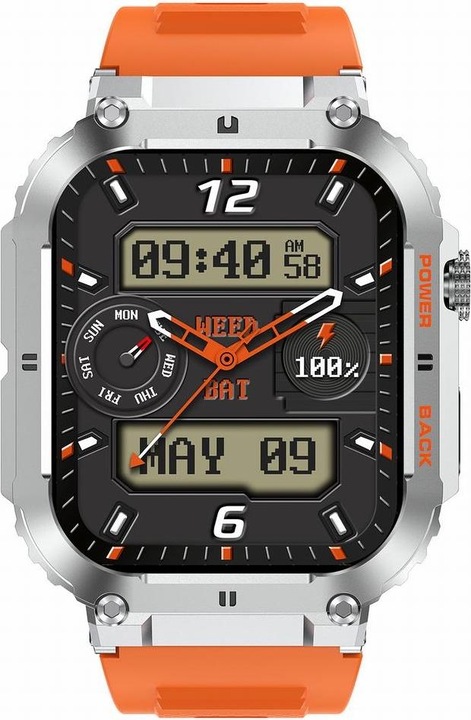 Immagine prodotto Gravity SMARTWATCH MĘSKI GT6-4 - WYKONYWANIE POŁĄCZEŃ, MONITOR SNU (sg020d)