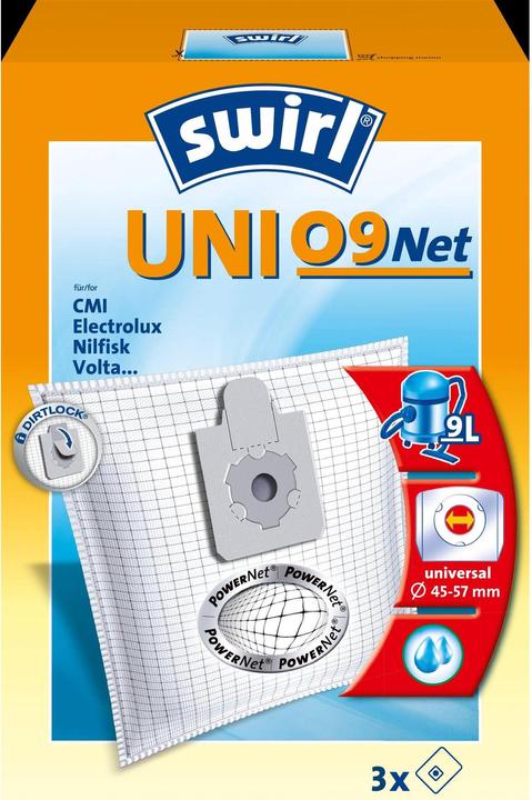 Actual product image Swirl UNI09 Net MicroPor Power Net (3x)