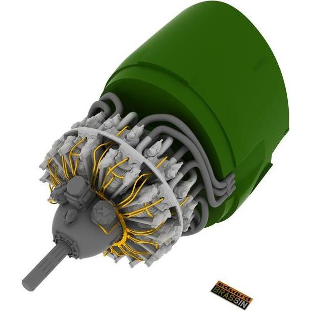 Eduard R-2800-10 engine for
