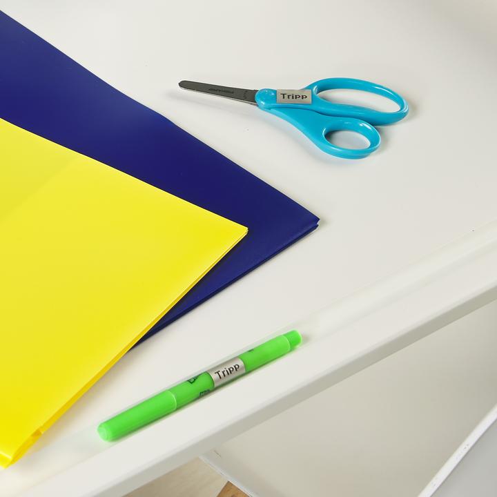 Produktbild Dymo S0721800 LetraTag 3er Set (1.20 cm, Gelb, Silber, Weiss)