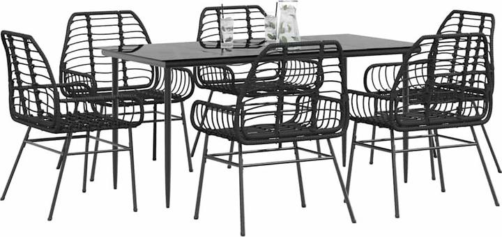 Actual product image vidaXL Garden dining set (160 cm)