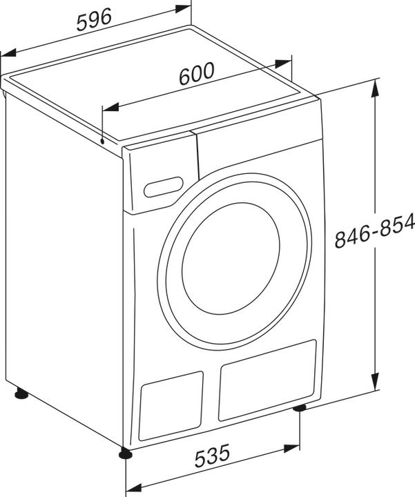 Actual product image Miele WWB200WCS (8 kg, Right)