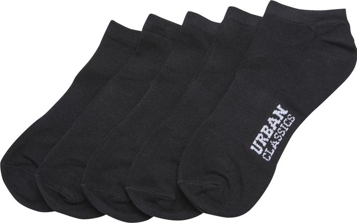 Urban Classics Logo No Show Socks 5-Pack (5er Pack, 47 - 50)