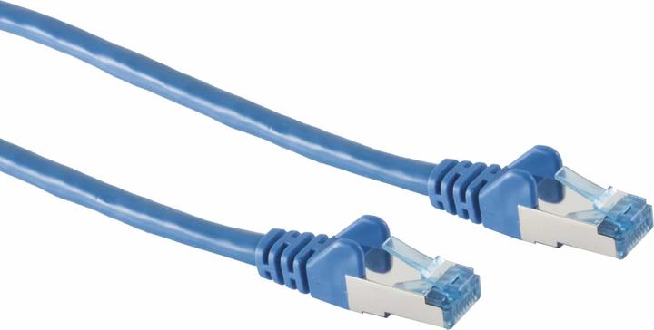 Produktbild Shiverpeaks S/CONN maximum connectivity Netzwerkkabel-Patchkabel, cat 6A, S/FTP, PIMF, blau, 0,25m (S/FTP, CAT6a, 0.25 m)